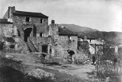 Raval d'Agullana. Ca. 1891