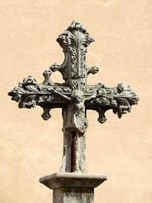 Creu de terme gòtica. Principis segle XV