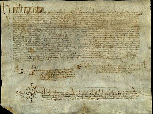 2 d'abril de 1496. Confirmació del rei Ferran II, a favor de la ciutat de Girona, d’un capítol aprovat a les Corts celebrades a Tortosa en el qual revocava l’erecció de la vegueria d’Amer i ordenava que fos restituïda a la vegueria de Girona, amb la condició que es tornessin els diners que la vall i la vila d’Amer havien pagat per l’esmentat privilegi
