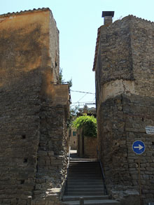 Portal d'accés al nucli històric