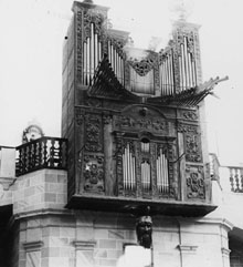 Orgue del monestir de Banyoles. 1912
