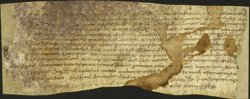 1060-1108. Guillem Miró dóna a Santa Maria de Besalú diversos béns