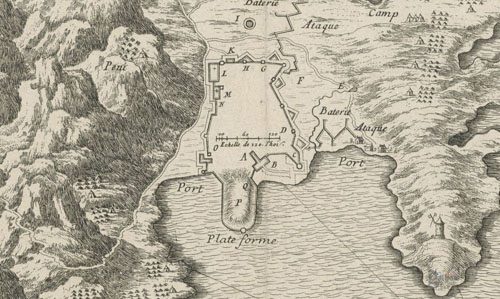 Cap de Quiers en Catalogne, 1655