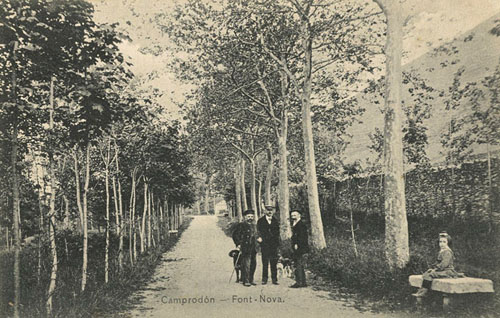 Passeig de la Font Nova. 1900-1907