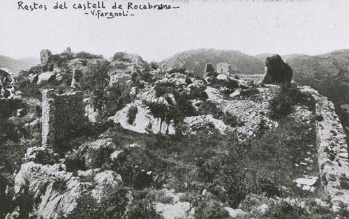 Castell de Rocabruna. 1911-1936