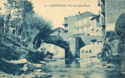 Pont de Santa Maria. 1910-1925