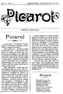Diari 'Picarol', editat a Camprodon