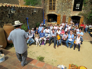 Gastro-Music-Painting, Live-Art a c&agrave;rrec de l'artista Carles Bros a Colera