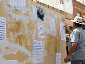 Gastro-Music-Painting, Live-Art a c&agrave;rrec de l'artista Carles Bros a Colera