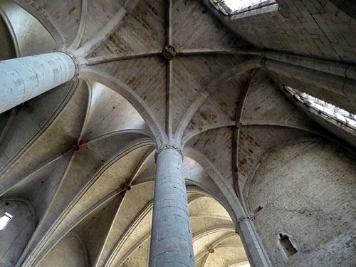 Voltes de la nau de la catedral de Santa Maria