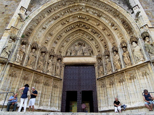 Portalada de la catedral de Santa Maria