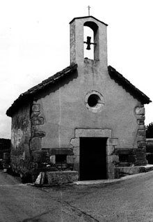 Església de Sant Sebastià. 1988
