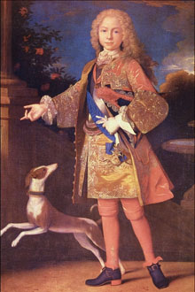 Ferran VI. Pintura de Jean Ranc, 1723