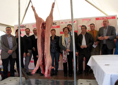 Inauguració de la Fira del Porc FIPORC 2014