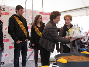 Fira del Porc FIPORC 2014. Sessió de cuina amb Montserrat Fontané de Can Roca de Taialà