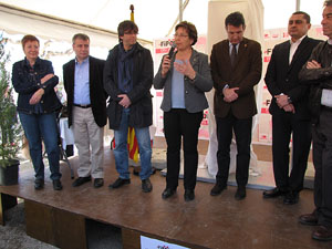 Fira del Porc FIPORC 2014. Inauguració oficial de la Fira