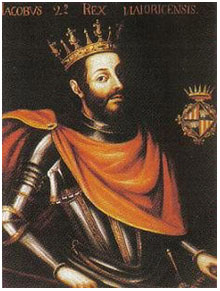 Jaume II de Mallorca, dit el Bon Rei, rei de Mallorca, comte de Rosselló i Cerdanya i senyor de Montpeller (1276-1313)