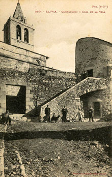 Campanar i Casa de la Vila. 1900-1930