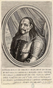 Francisco de Orozco y Ribera (1605-1668), marquès de Mortara