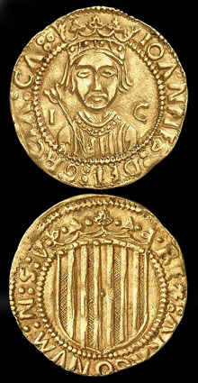 Escut d'or de Joan II. 1453