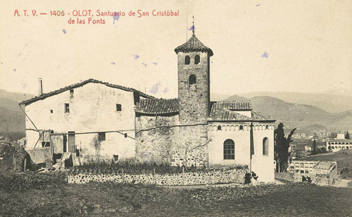 Sant Cristòfol de les Fonts. 1900-1908