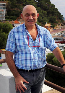 Carles Bisbe, Rambo, un dels històrics promotors de l'hotel Llafranc. 2014