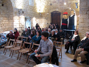 Presentació del llibre La Memòria de l'Esteve Albert al castell de Bellcaire d'Empordà
