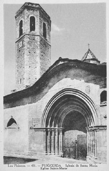 L'església de Santa Maria. 1900-1930
