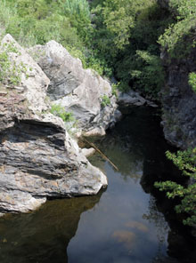 L'Orlina des del Pont de Rabós