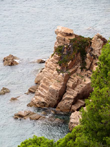 Vista des de l'ermita de Sant Elm