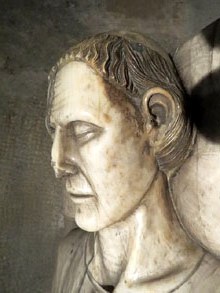 Sepulcre gòtic de l'abat Miró de Tagamanent. 1345