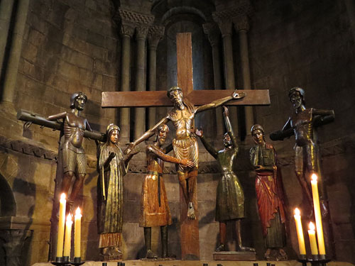 Conjunt escultòric romànic del Davallament o del Santíssim Misteri, tallat el 1250