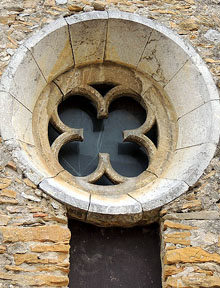 Rosassa de l'església de Sant Joan de Bellcaire