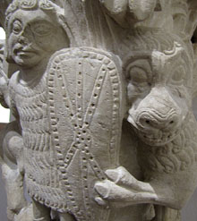 Capitell procedent de Sant Pere de Rodes