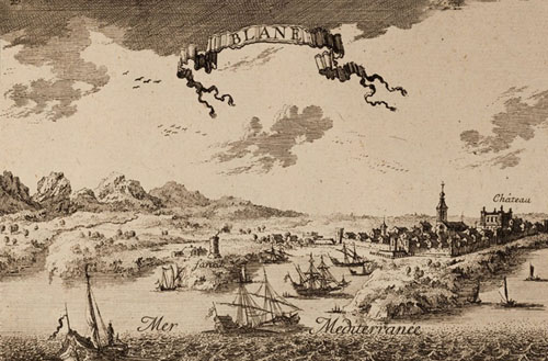Les Plans et profils des principales villes, et lieux considerables de la Principauté de Catalogne. Ca. 1668
