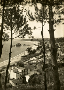 Vista general de Blanes. 1930