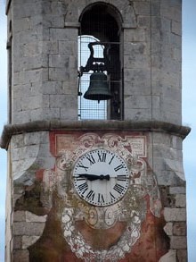Campana i rellotge de l'església de Santa Maria de Sils