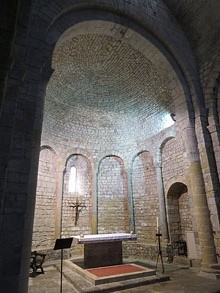 Altar major de l'església de Santa Maria