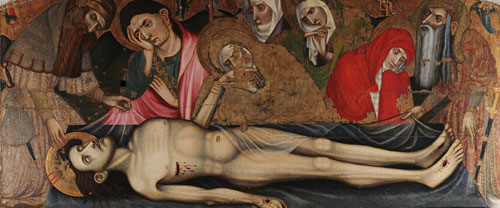 Retaule de la Pietat. 1400-1450. Jaume Cabrera