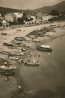 Platja de Tossa de Mar. 1955-1960