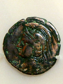 Bronze hispano-cartaginès. Darrer terç del segle III aC
