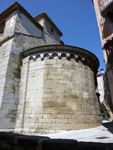 Absis de l'església de Sant Martí