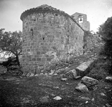 Absis de Sant Miquel de Fontfreda. 1920