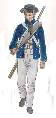Mariner britànic. Unitat de desembarcament (1808)