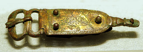 Sivella jueva. Bronze amb bany d'or. Segle XIV