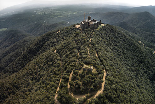 El castell de Montsoriu