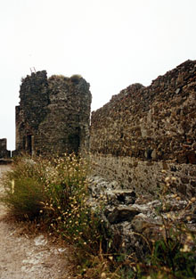 El castell de Montsoriu. 1990