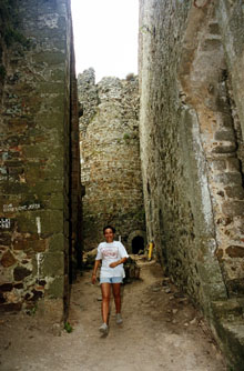 El castell de Montsoriu. 1990