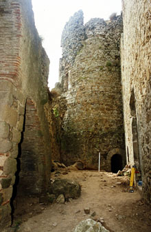 El castell de Montsoriu. 1990