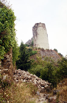 El castell de Montsoriu. 1990